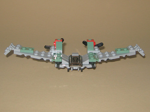 Front/top view